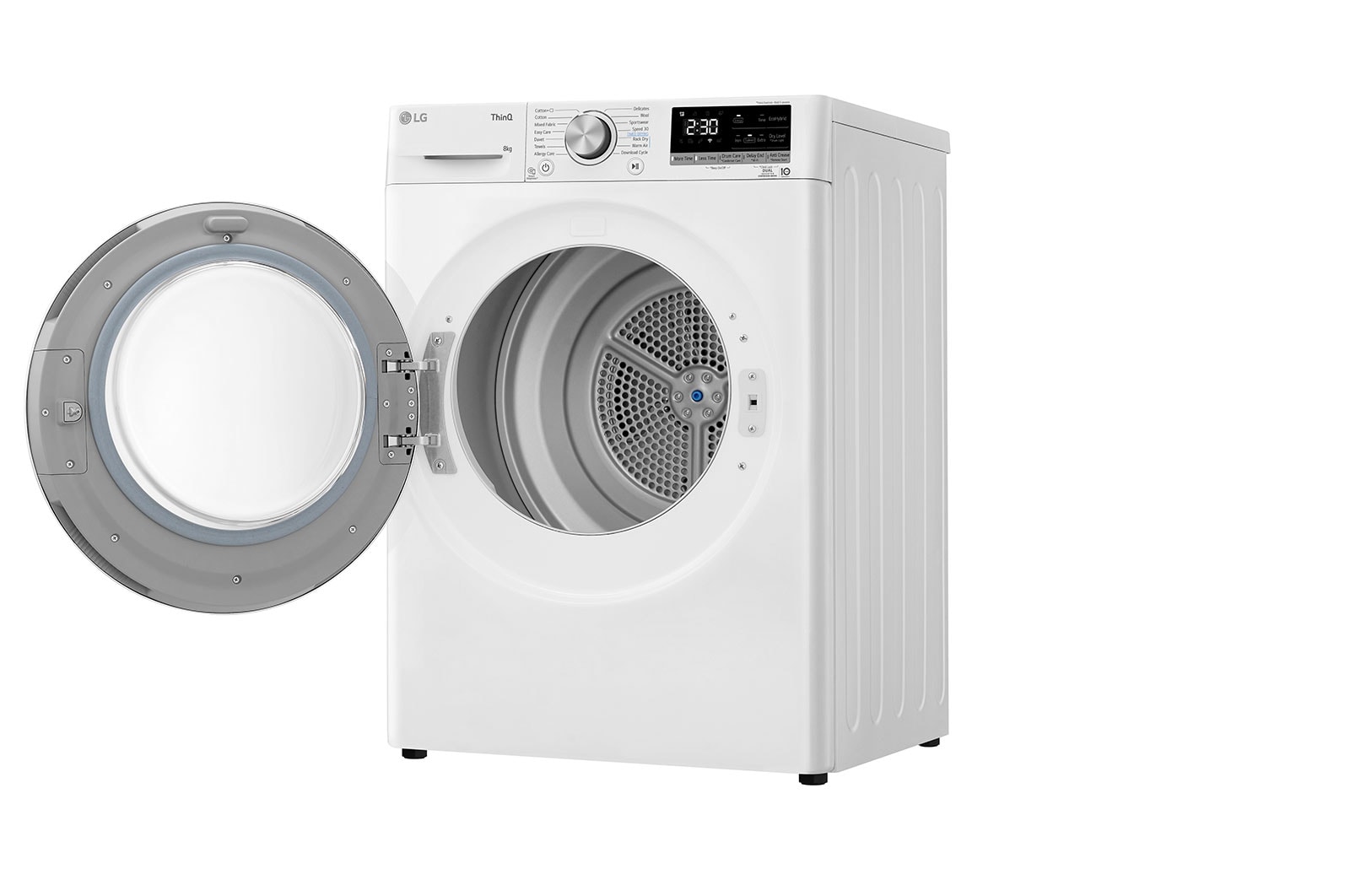 LG 8-kg DUAL Inverter Heat Pump? -torktumlare med? Eco Hybrid? och v?rmepumpsteknologi , RH80V9AV7N