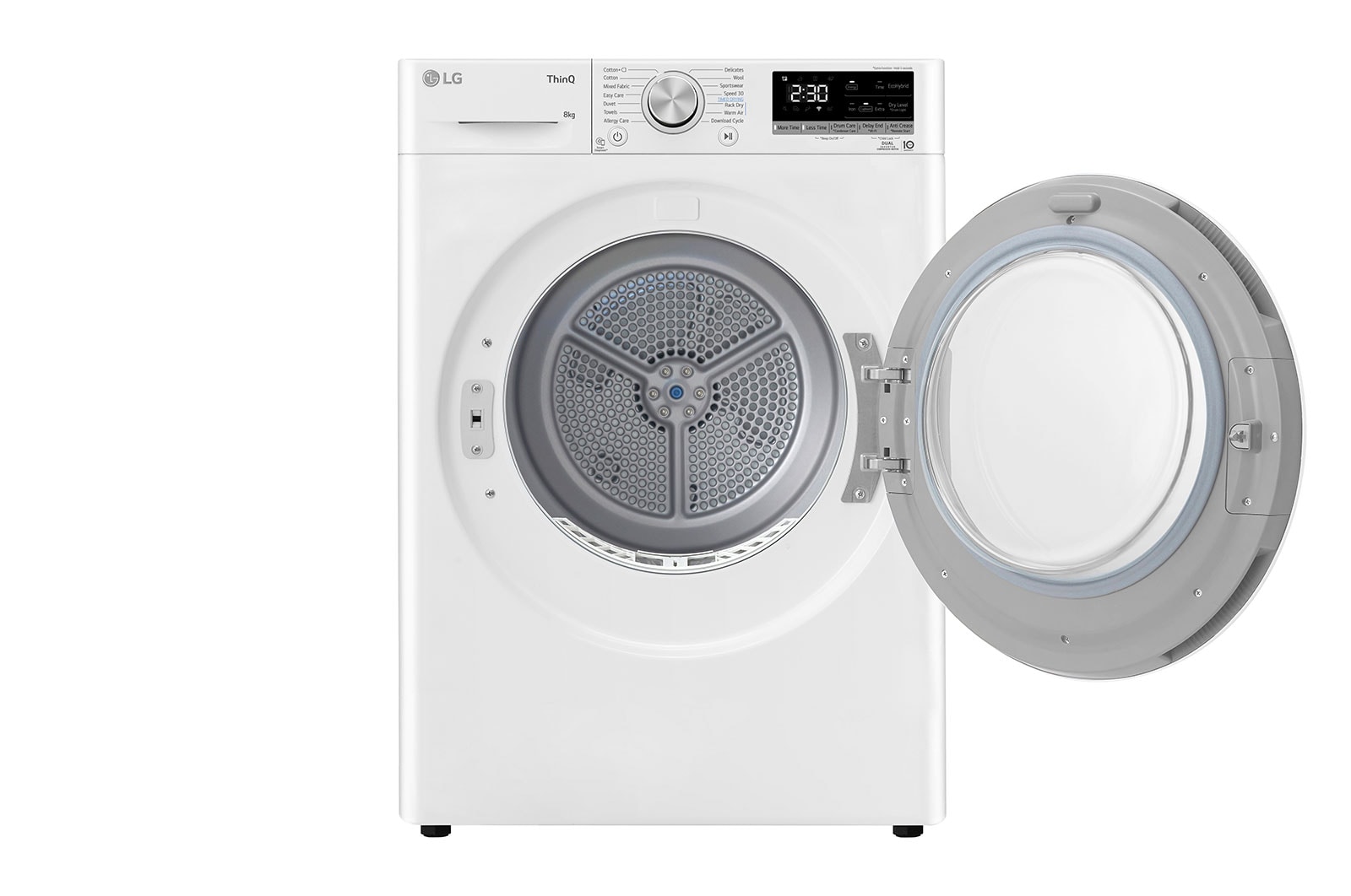LG 8-kg DUAL Inverter Heat Pump? -torktumlare med? Eco Hybrid? och v?rmepumpsteknologi , RH80V9AV7N