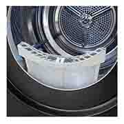LG Svart 9-kg DUAL Inverter Heat Pump? -torktumlare med ? Eco Hybrid? och v?rmepumpsteknologi , RV9DN902B