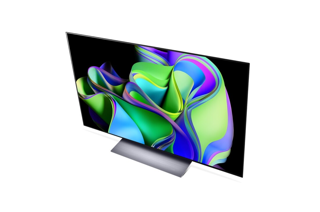 LG 48'' OLED evo C3 - 4K TV (2023), Vy framifr?n med LG OLED och emblemet f?r 11 Years World No.1 OLED p? sk?rmen., OLED48C36LA