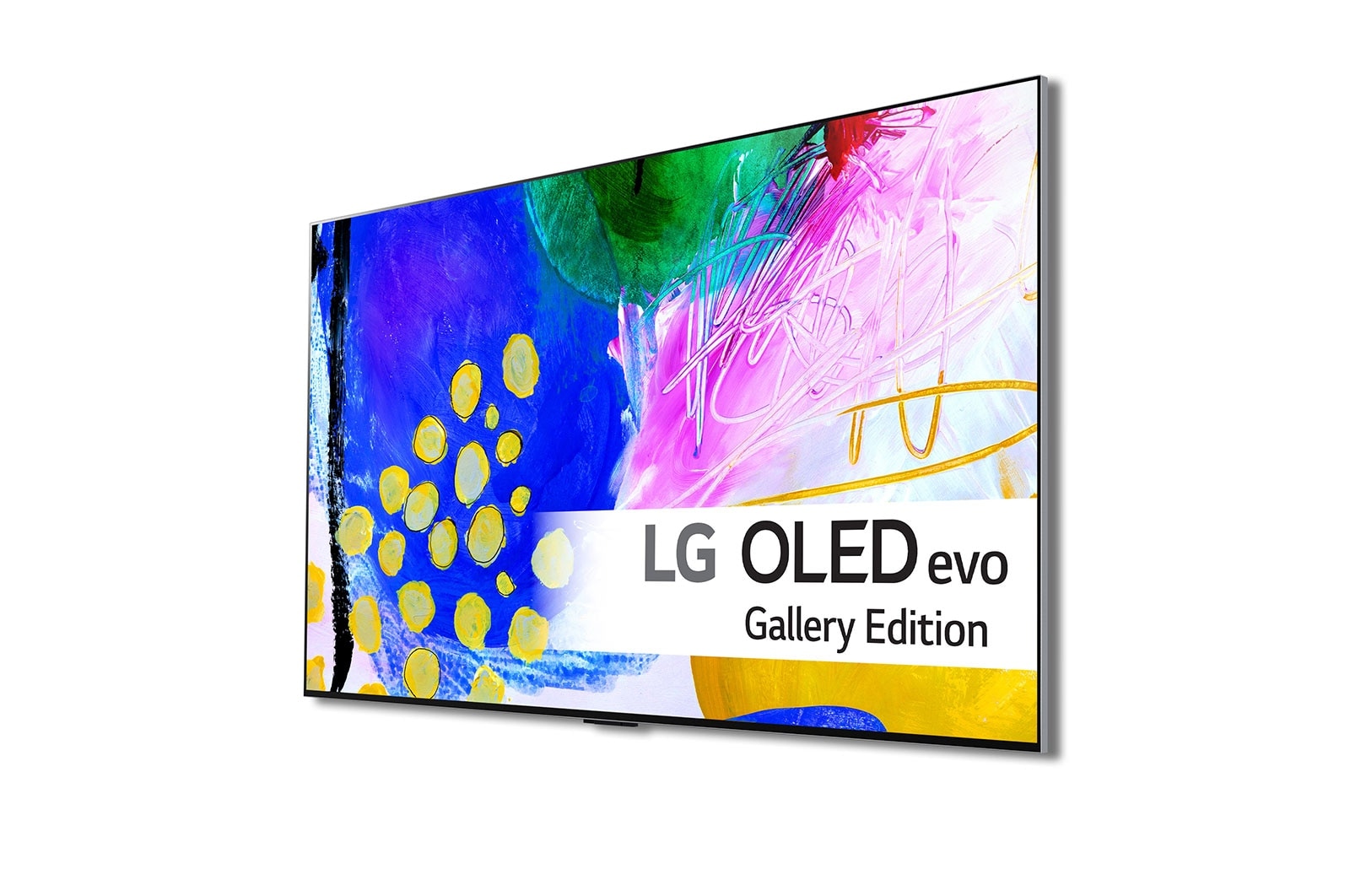 LG 65'' OLED G2 - OLED evo Gallery Edition 4K Smart TV - OLED65G26LA, framsida, OLED65G26LA