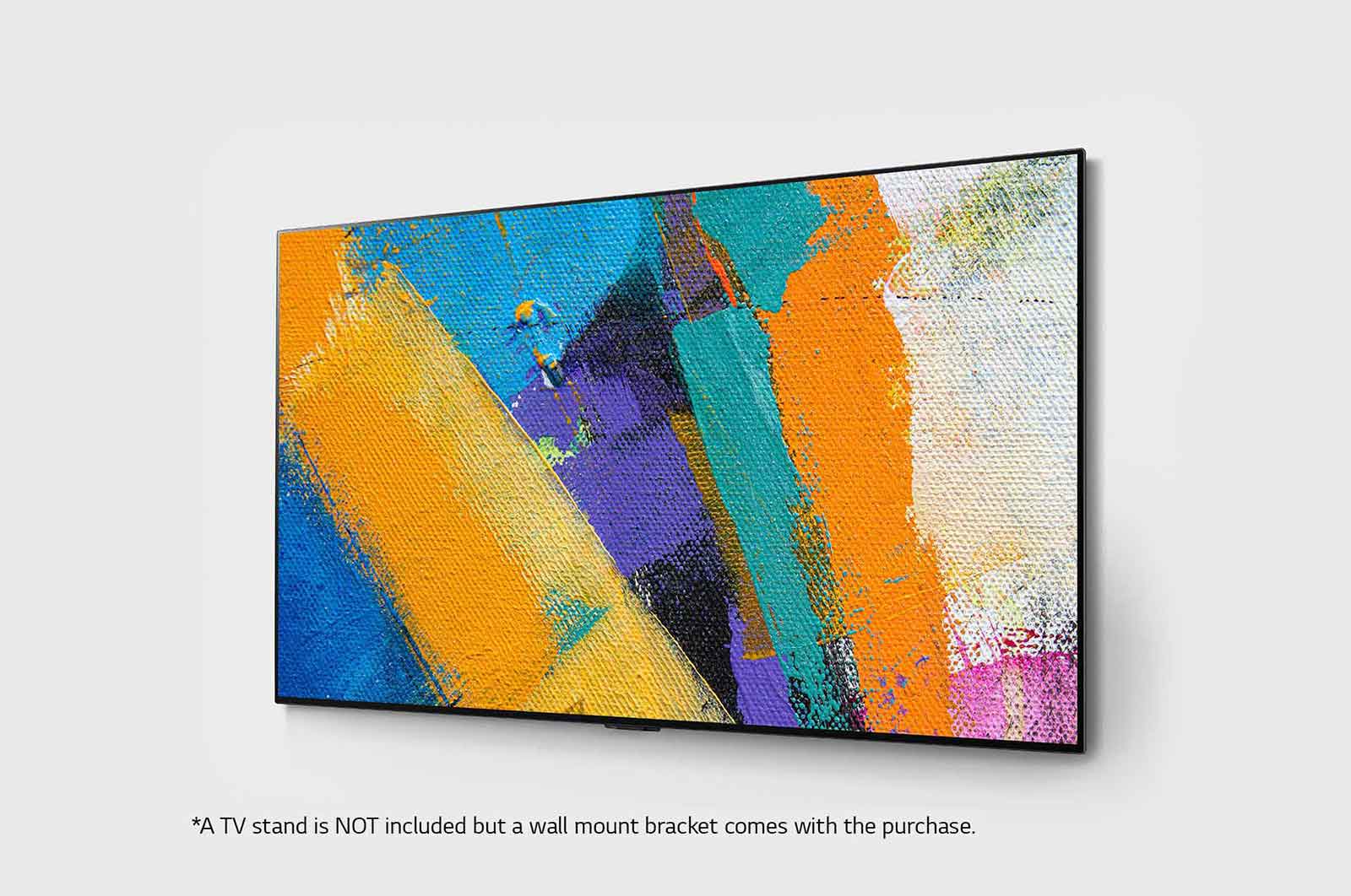 LG 55" Gallery OLED GX 4K TV med integrerat v?ggf?ste, OLED55GX6LA