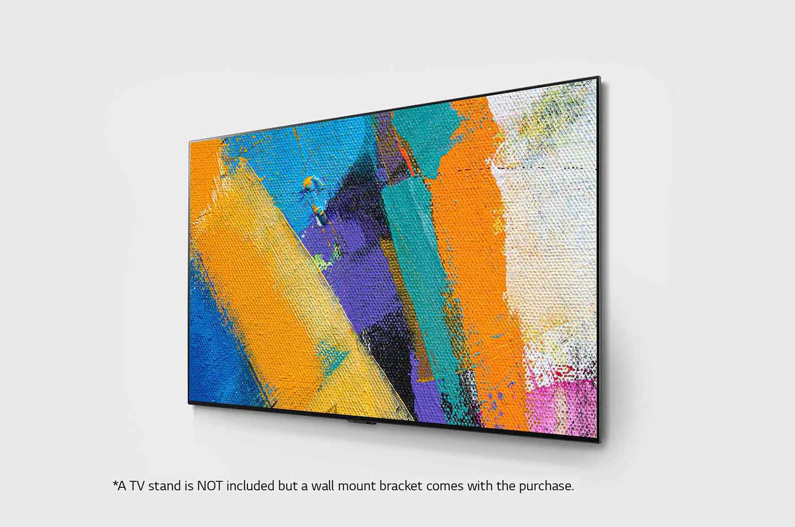 LG 55" Gallery OLED GX 4K TV med integrerat v?ggf?ste, OLED55GX6LA