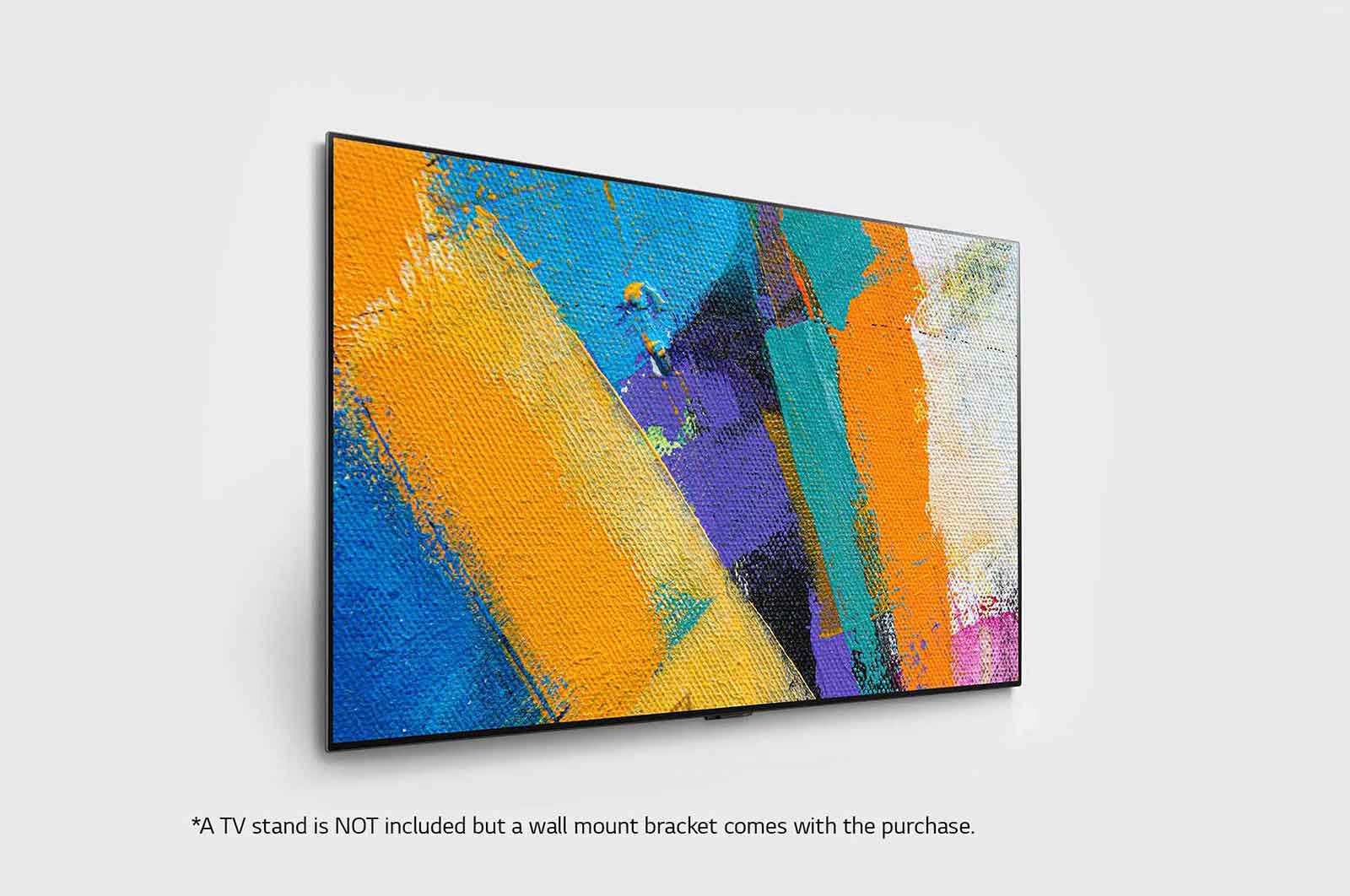 LG 55" Gallery OLED GX 4K TV med integrerat v?ggf?ste, OLED55GX6LA