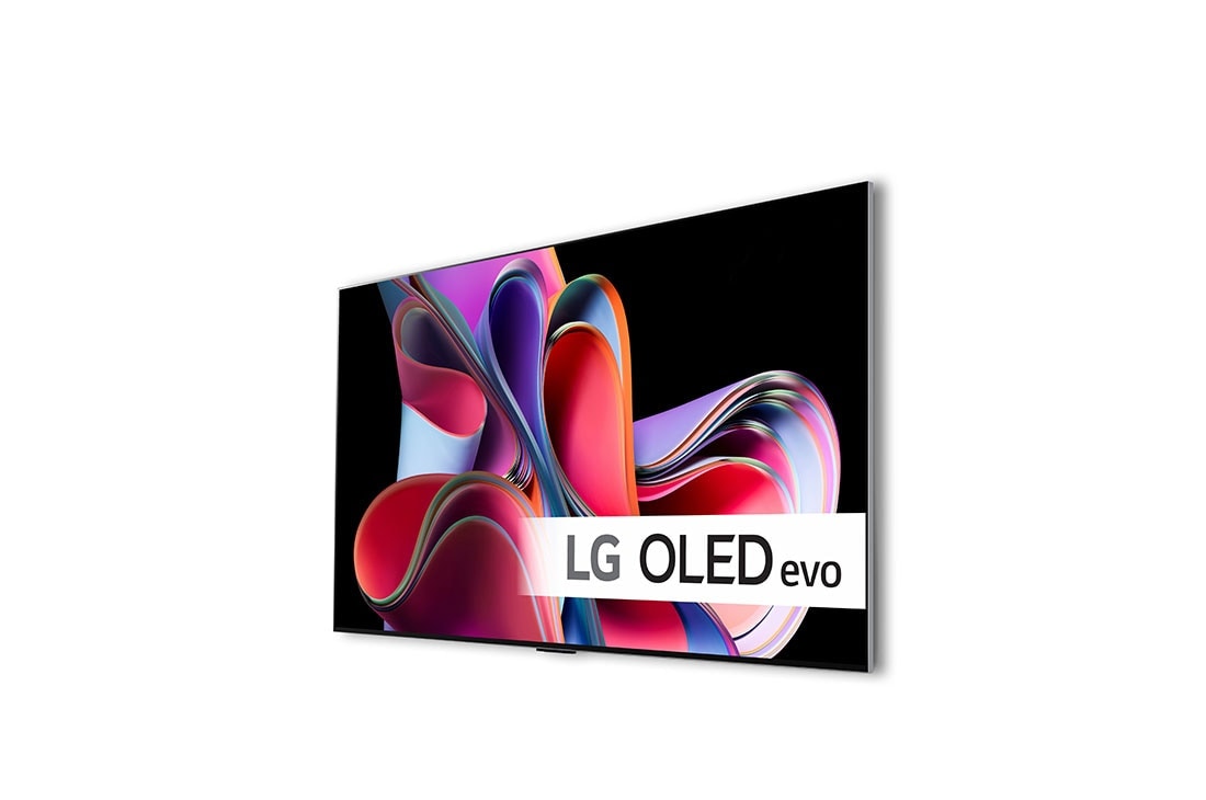 LG 65'' OLED evo G3 - 4K TV (2023), Vy framifr?n med LG OLED evo, logotypen f?r 11 Years World No.1 OLED, och logotypen f?r 5 ?rs panelgaranti ?r p? sk?rmen, OLED65G36LA