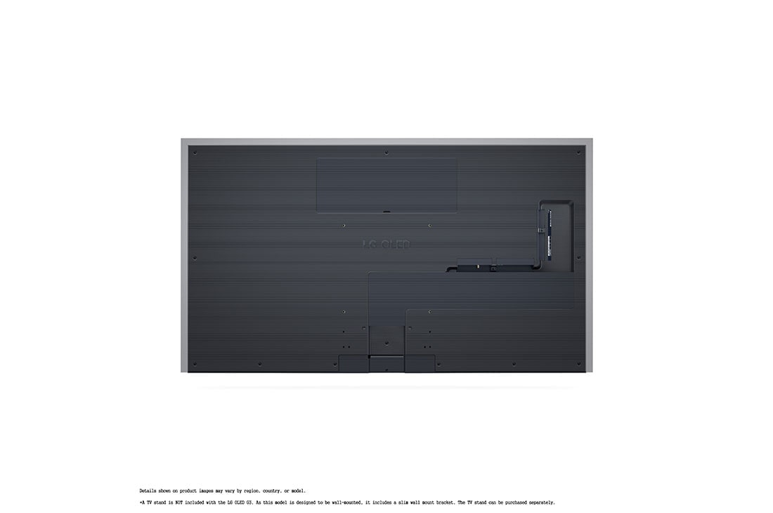 LG 65'' OLED evo G3 - 4K TV (2023), Vy framifr?n med LG OLED evo, logotypen f?r 11 Years World No.1 OLED, och logotypen f?r 5 ?rs panelgaranti ?r p? sk?rmen, OLED65G36LA