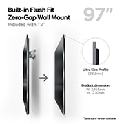 LG 97" LG OLED evo AI G4 4K Smart TV 2024, OLED97G45LW