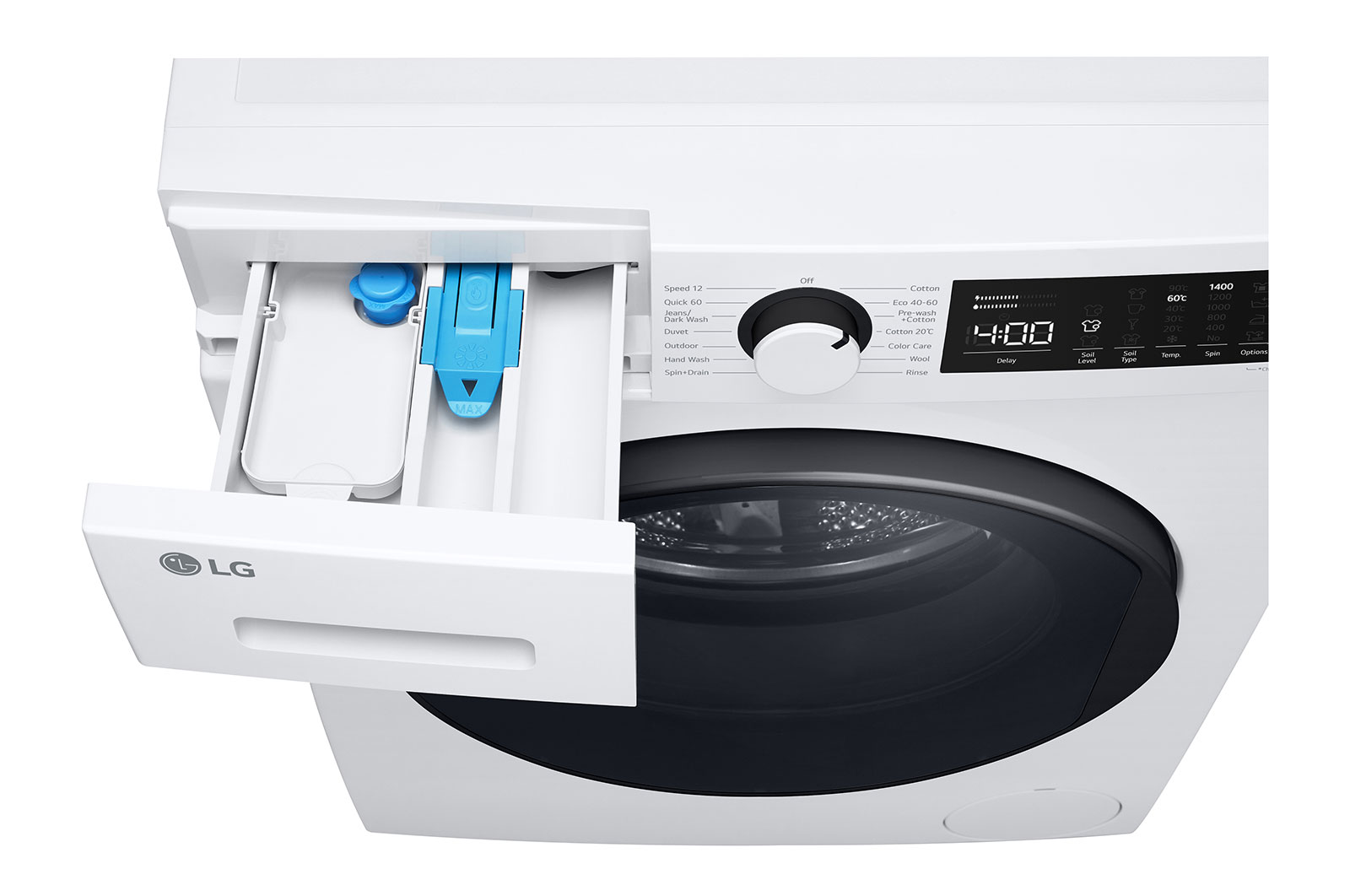 LG 9kg Tv?ttmaskin(Vit), Energiklass A, Steam?, F4WM309S0