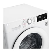LG 10.5 kg Tv?ttmaskin(Vit) - Steam, Energiklass B, AI DD?, Smart Diagnosis?, F4WV210S0W