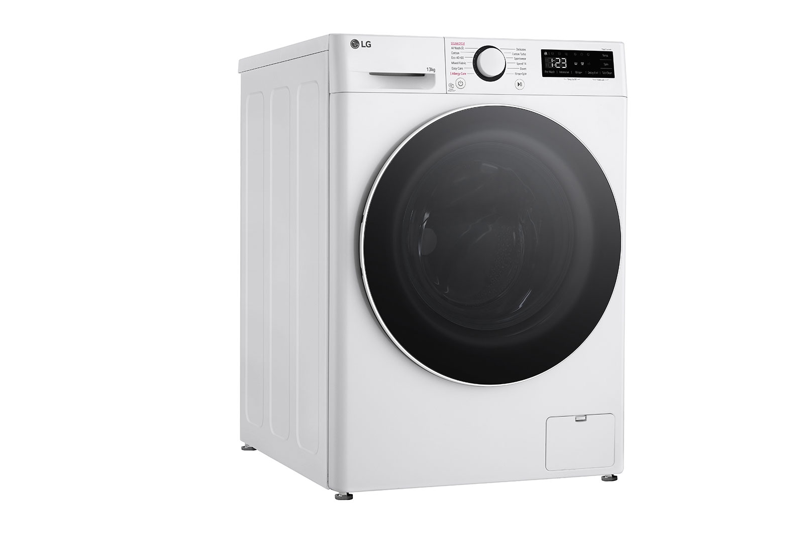 LG 13 kg Tv?ttmaskin(Vit) - Steam, Energiklass A, AI DD?, Smart Diagnosis?, F4Y5LYP0W