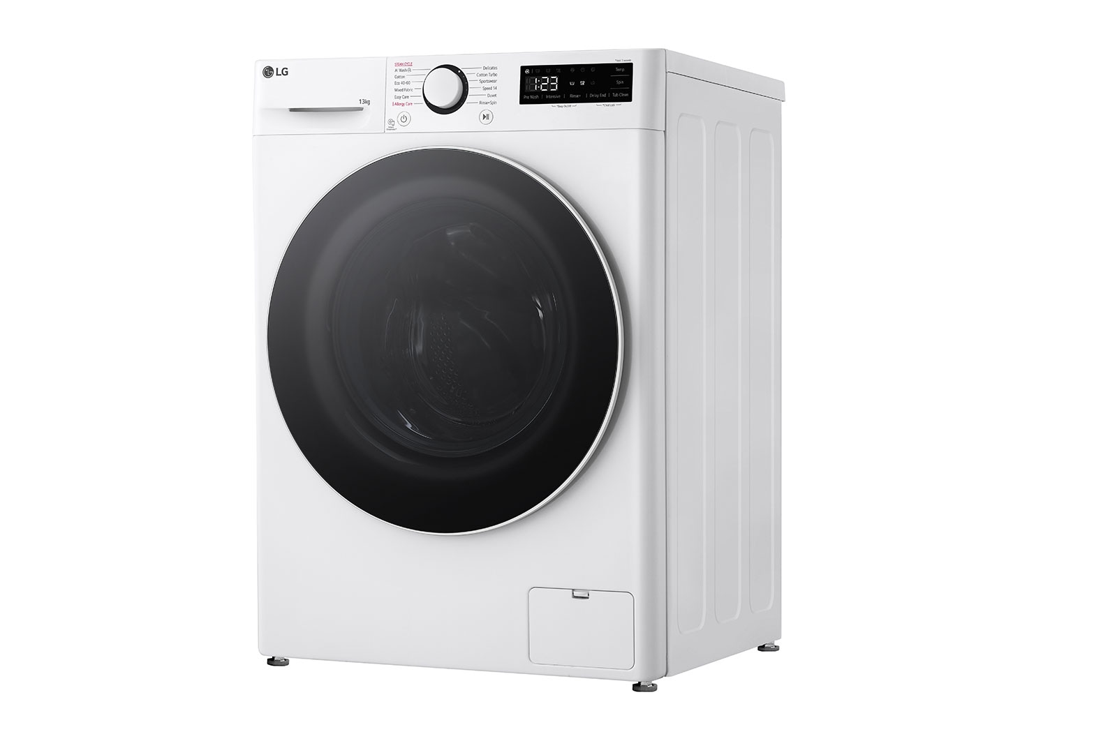 LG 13 kg Tv?ttmaskin(Vit) - Steam, Energiklass A, AI DD?, Smart Diagnosis?, F4Y5LYP0W