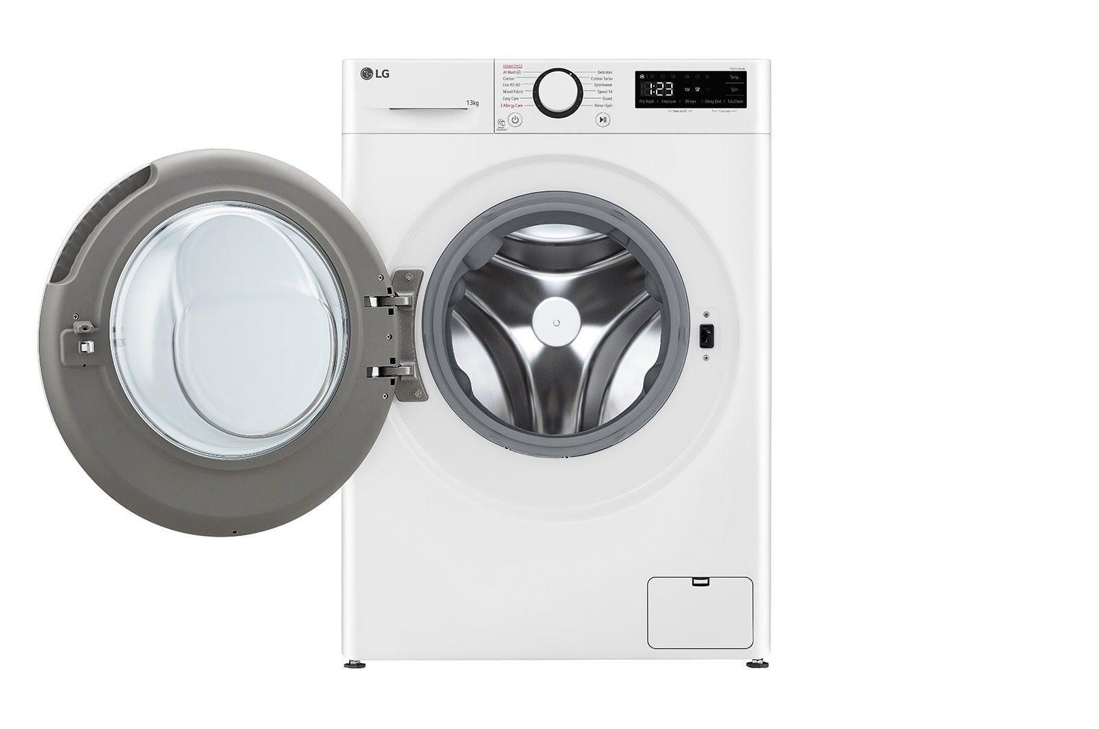 LG 13 kg Tv?ttmaskin(Vit) - Steam, Energiklass A, AI DD?, Smart Diagnosis?, F4Y5LYP0W