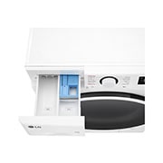 LG 13 kg Tv?ttmaskin(Vit) - Steam, Energiklass A, AI DD?, Smart Diagnosis?, F4Y5LYP0W