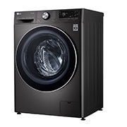 LG 10.5 kg Tv?ttmaskin(Svart) - Auto Dose, Steam, Energiklass A, TurboWash360?, AI DD?, Smart Diagnosis? med Wi-Fi, FV74JNS2QA