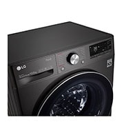 LG 10.5 kg Tv?ttmaskin(Svart) - Auto Dose, Steam, Energiklass A, TurboWash360?, AI DD?, Smart Diagnosis? med Wi-Fi, FV74JNS2QA