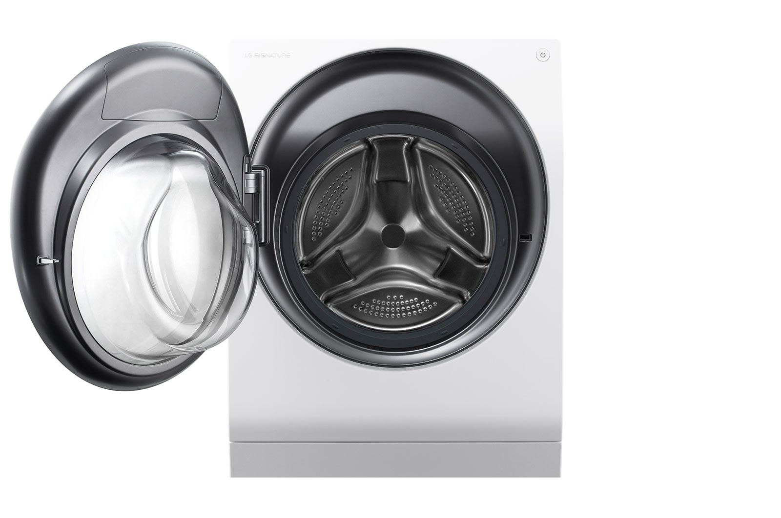 LG 12 kg / 7 kg?LG SIGNATURE?Tv?ttmaskin/Torktumlare(Vit) - Steam, Energiklass A, TurboWash?,?Auto Dose, Smart Diagnosis? med Wi-Fi, LSWD100E