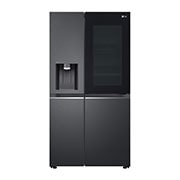 LG  617L Side by Side Fridge with InstaView? Door-in-Door? in Matt Black, GS-X6172MC
