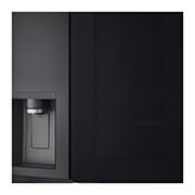 LG  617L Side by Side Fridge with InstaView? Door-in-Door? in Matt Black, GS-X6172MC
