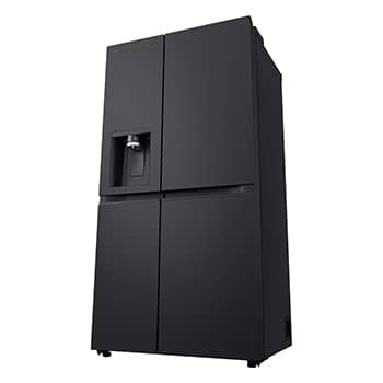 LG 623L Side by Side Fridge with Smart Inverter Compressor? in Essence Black Steel, GS-L6104EV