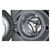 LG 14/10kg AI DD? Front Load WashTower? in Black Steel, WT1410NHB