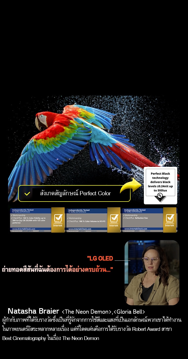 ????????????????????????????????????????????????????? ?????????????????????????? ??? ???????????????????? Perfect Color ?????????????????????????????????????????????? ??????????????????????????????????????????????? ????????????????????????????????????????????????????? ????????????????????? ??? UL ??? Intertek ???????????? ????????????????????????????? 100%, ???????? 100% ????????????????????????????? ??????????????????????????? “???????????????????????? Perfect Color”