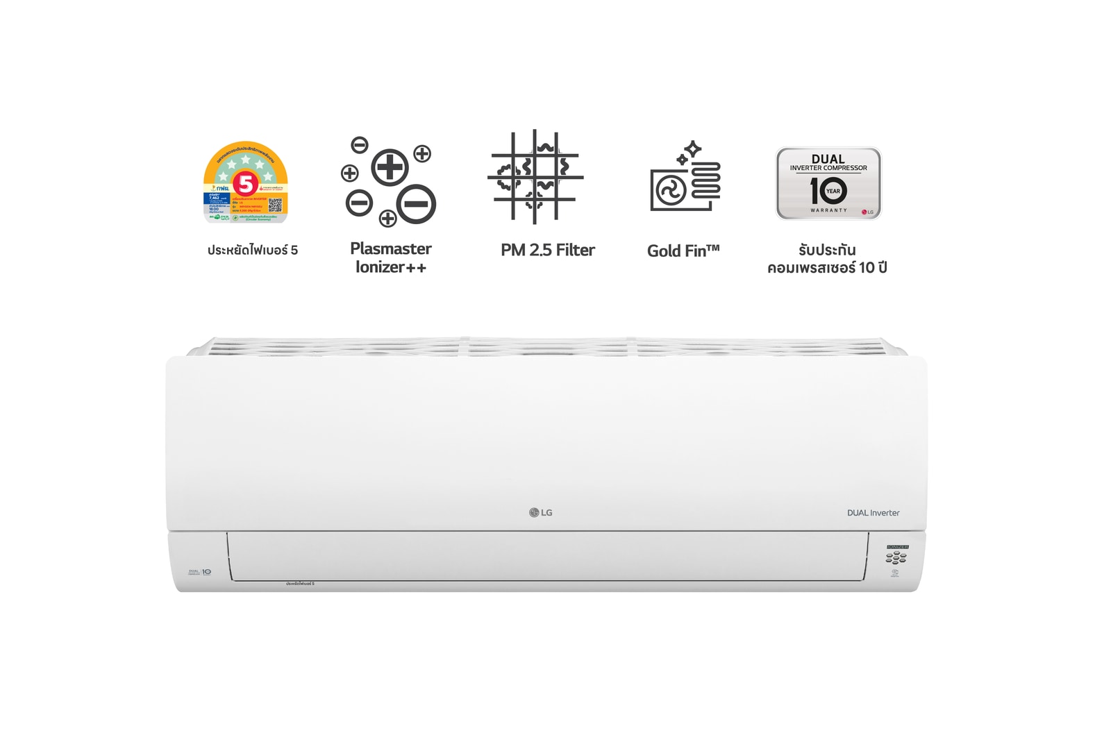 ??????????????????????? ????????????????? 12,000 BTU ???? INR13E LG DUALCOOL Plasmaster(INR13E)
