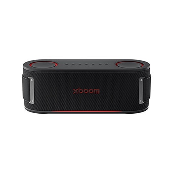 Front view of LG xboom Bounce by will.i.am | Bluetooth Speaker | xboom Signature Sound Sound with Upward Passive Radiators