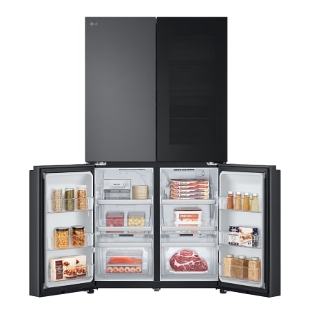 LG ??????? Multidoor 23.5 ??? Instaview GC-V24FFCHB ?????? Smart Wi-Fi , GC-V24FFCHB