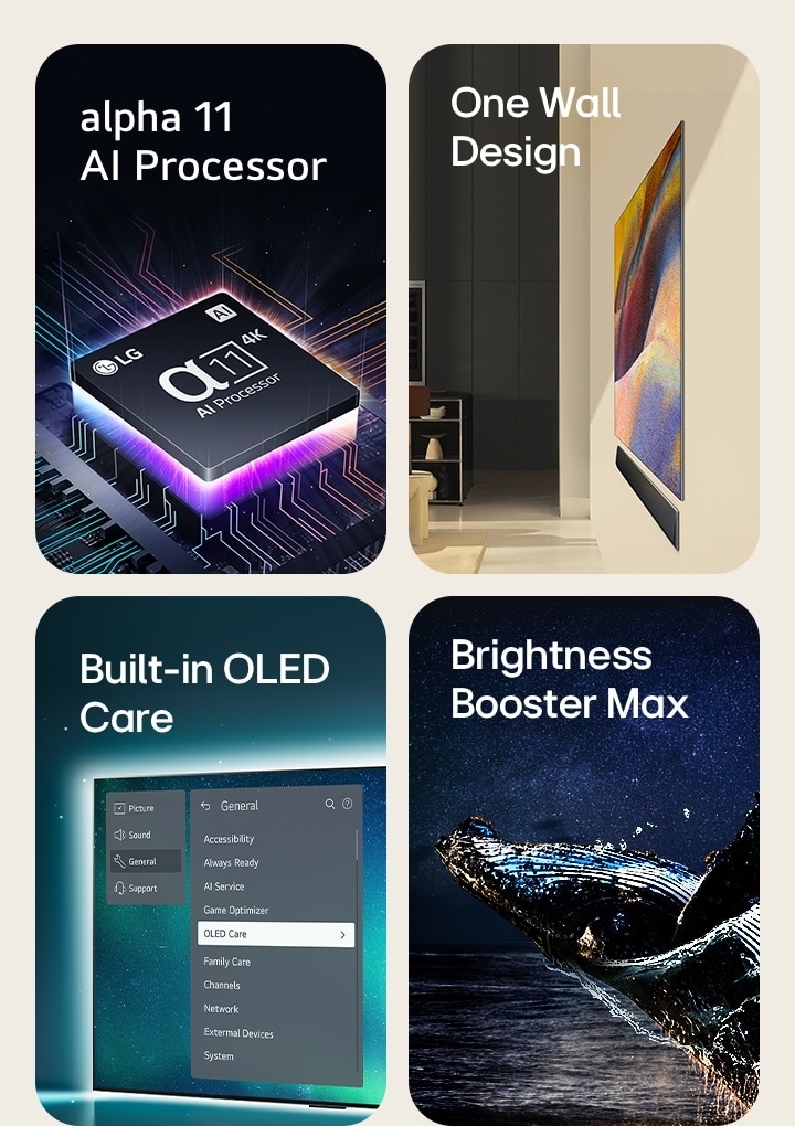 ??????????? AI Alpha 9 Gen7 ??? LG ????????????????????????? ???????????????????????  Brightness Booster ???????????????????????????????????  ????????????????????????????? LG Soundbar ??????????????????????????????????????????????  ???? OLED ????????? OLED Care ????????????????????????????????????????