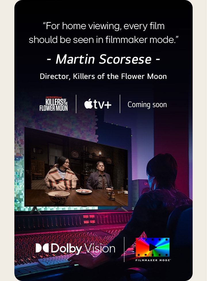 ????????????????????????????????????????? LG ????????????????????? 'Killers of the Flower Moon' ???????????????????? "?????????????????? ????????????????????????????????????????????" ??????? "??????? ?????????? ???????? Killers of the Flower Moon" ??????????? ????? Killers of the Flower Moon, ????? Apple TV ???????? "????? ???" ????????????
