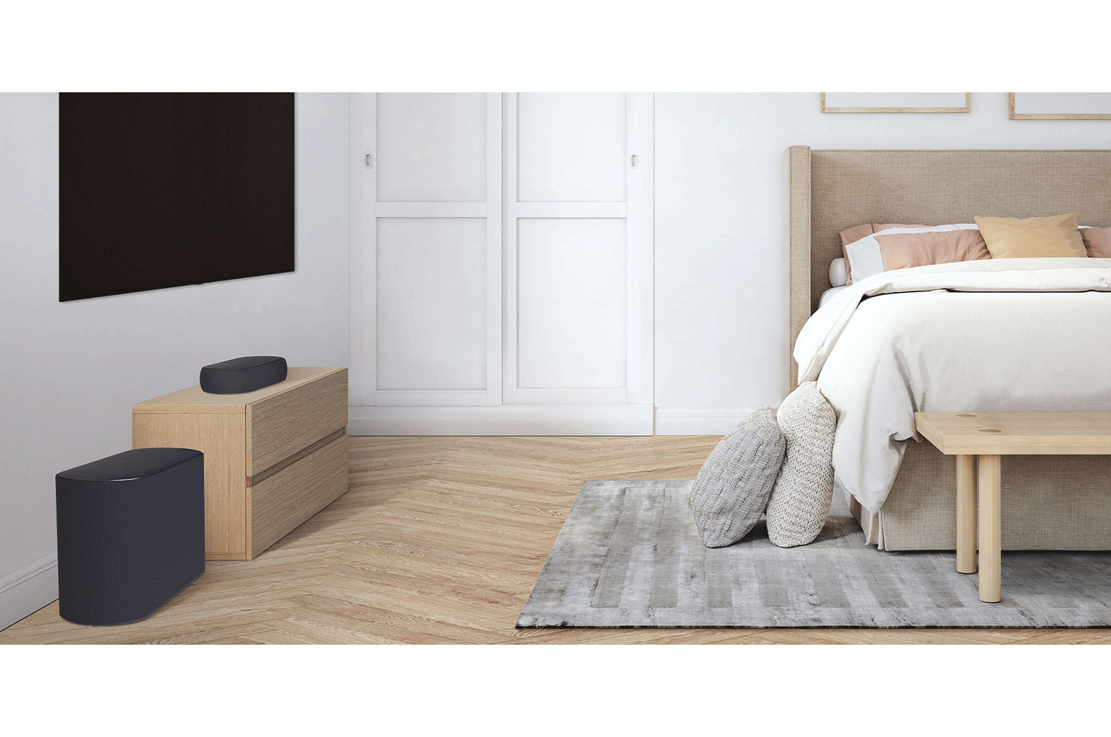 LG ????? LG éclair SoundBar ???? QP5 ????????? 3.1.2 Ch 320W ??????????????, QP5