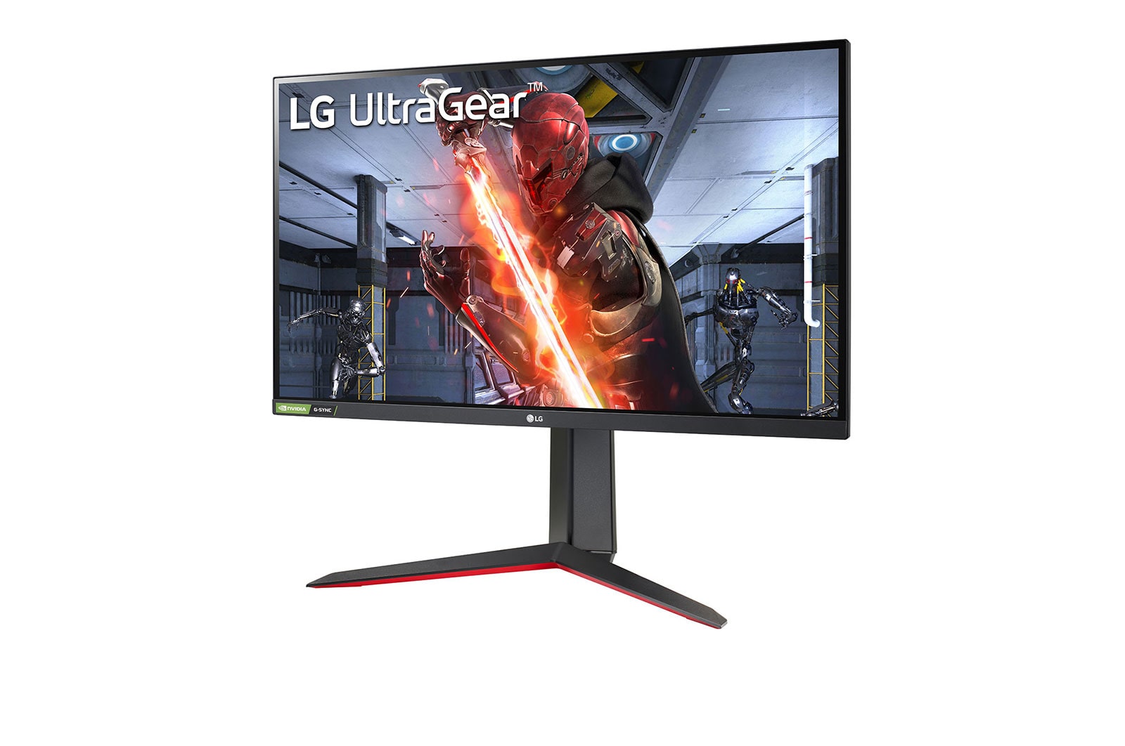 LG 27" UltraGear? FHD 1ms IPS 144Hz Gaming Monitor with NVIDIA? G-SYNC? Compatible, 27GN650-B