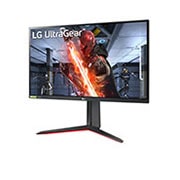 LG 27" UltraGear? FHD 1ms IPS 144Hz Gaming Monitor with NVIDIA? G-SYNC? Compatible, 27GN650-B