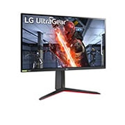 LG 27" UltraGear? FHD 1ms IPS 144Hz Gaming Monitor with NVIDIA? G-SYNC? Compatible, 27GN650-B