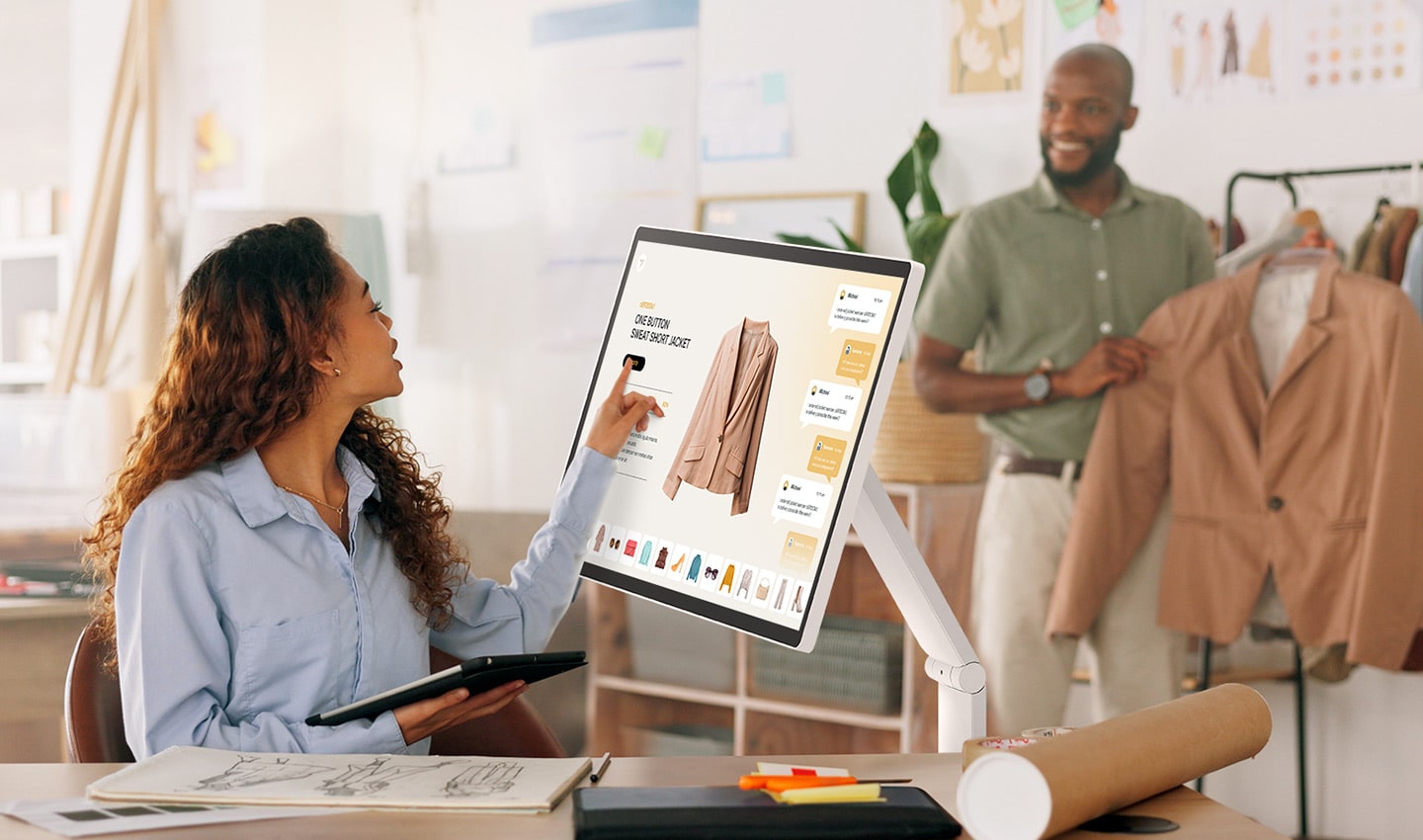 ?????????????????????????????????? ?????????????????????????????? LG Smart Monitor Swing ?????????????????????????? 