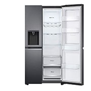 LG ??????? Side-by-Side ???? GC-J257CQES ???? 22.4 ??? ???? Inverter Linear Compressor ????? Smart WI-FI control ??????????????????????????, GC-J257CQES
