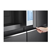 LG ??????? Side-by-Side ???? GC-J257CQES ???? 22.4 ??? ???? Inverter Linear Compressor ????? Smart WI-FI control ??????????????????????????, GC-J257CQES