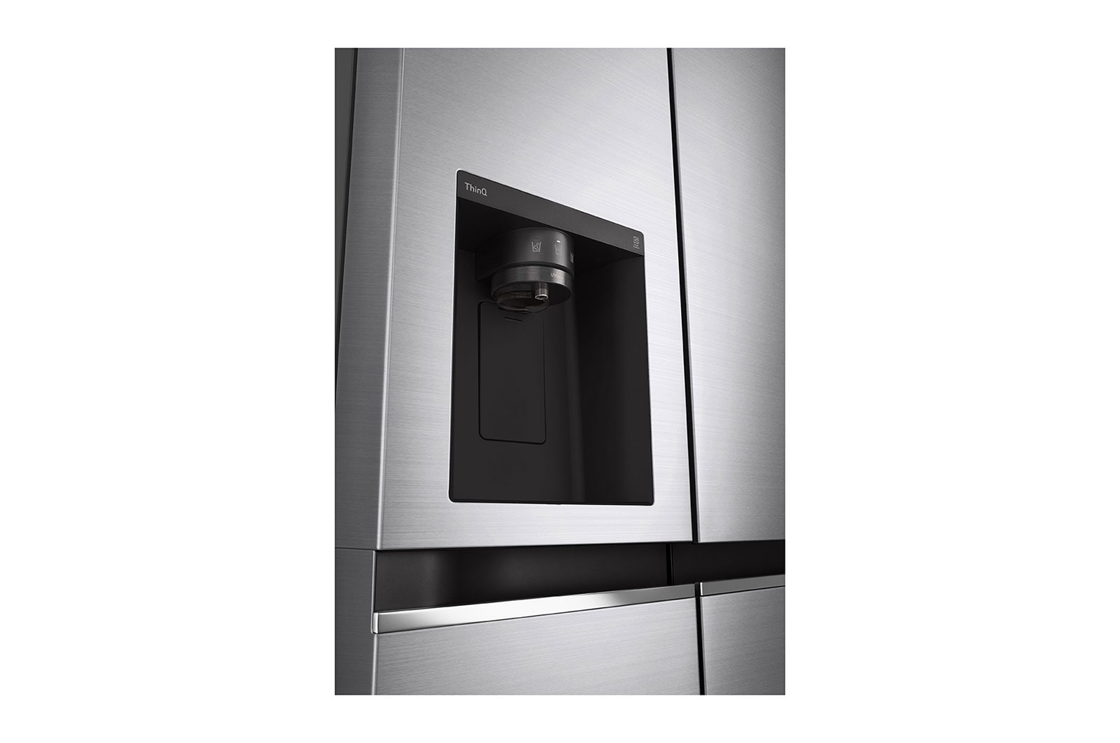 LG ??????? Side-by-Side ???? GC-L257SLNL ???? 22.4 ??? ???? Linear Inverter Compressor ????? Smart WI-FI control ??????????????????????????, GC-L257SLNL