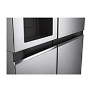 LG ??????? Side-by-Side ???? GC-L257SLNL ???? 22.4 ??? ???? Linear Inverter Compressor ????? Smart WI-FI control ??????????????????????????, GC-L257SLNL