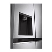 LG ??????? Side-by-Side ???? GC-L257SLNL ???? 22.4 ??? ???? Linear Inverter Compressor ????? Smart WI-FI control ??????????????????????????, GC-L257SLNL
