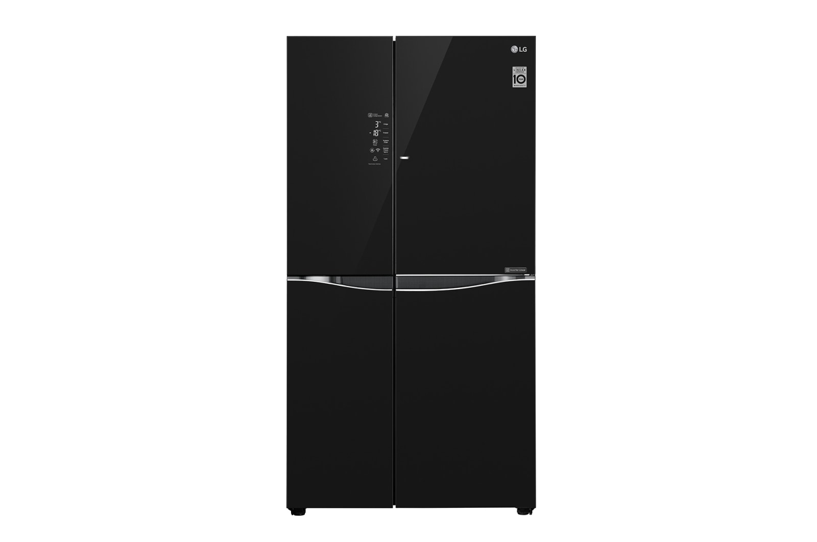 LG ??????? Side by Side ???? GC-M247UGBV ???? 21.8 ??? ???? Inverter Linear Compressor, GC-M247UGBV
