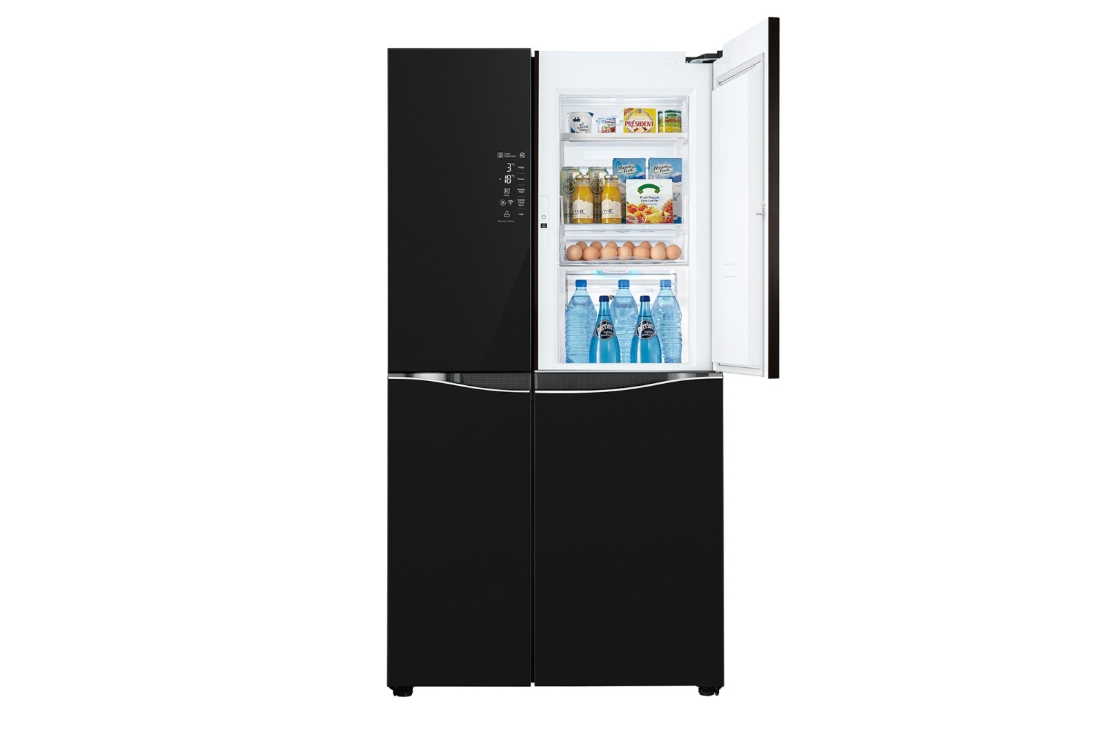LG ??????? Side by Side ???? GC-M247UGBV ???? 21.8 ??? ???? Inverter Linear Compressor, GC-M247UGBV