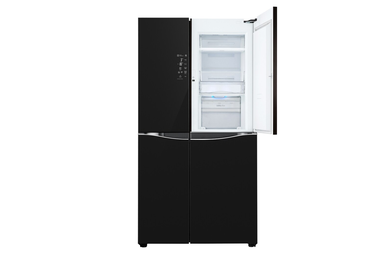 LG ??????? Side by Side ???? GC-M247UGBV ???? 21.8 ??? ???? Inverter Linear Compressor, GC-M247UGBV