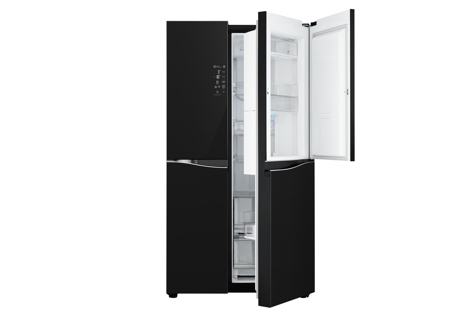 LG ??????? Side by Side ???? GC-M247UGBV ???? 21.8 ??? ???? Inverter Linear Compressor, GC-M247UGBV