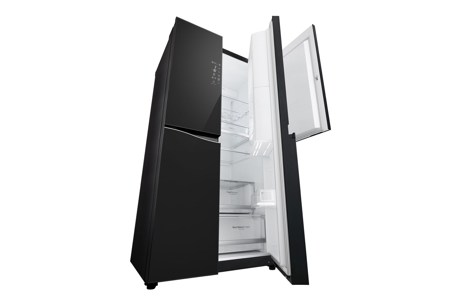 LG ??????? Side by Side ???? GC-M247UGBV ???? 21.8 ??? ???? Inverter Linear Compressor, GC-M247UGBV