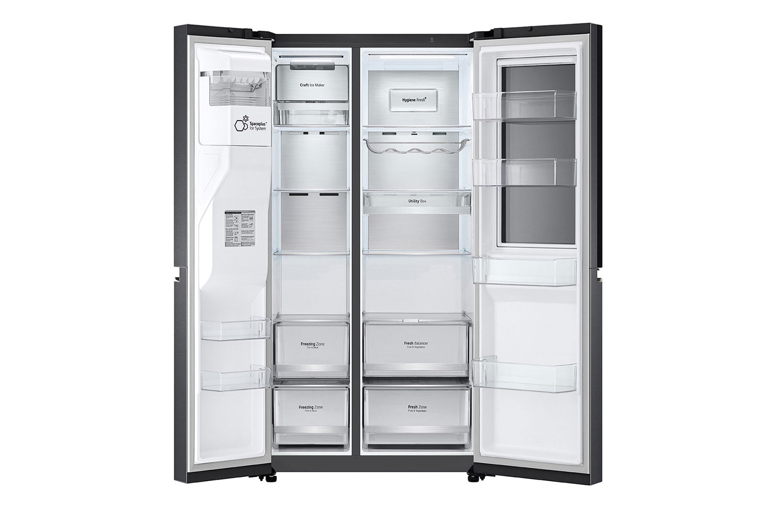 LG ??????? Instaview Door-in-Door ???? GC-X257CQES ???? 22.4 ??? ???? Inverter Linear Compressor ????? Smart WI-FI control ??????????????????????????, GC-X257CQES