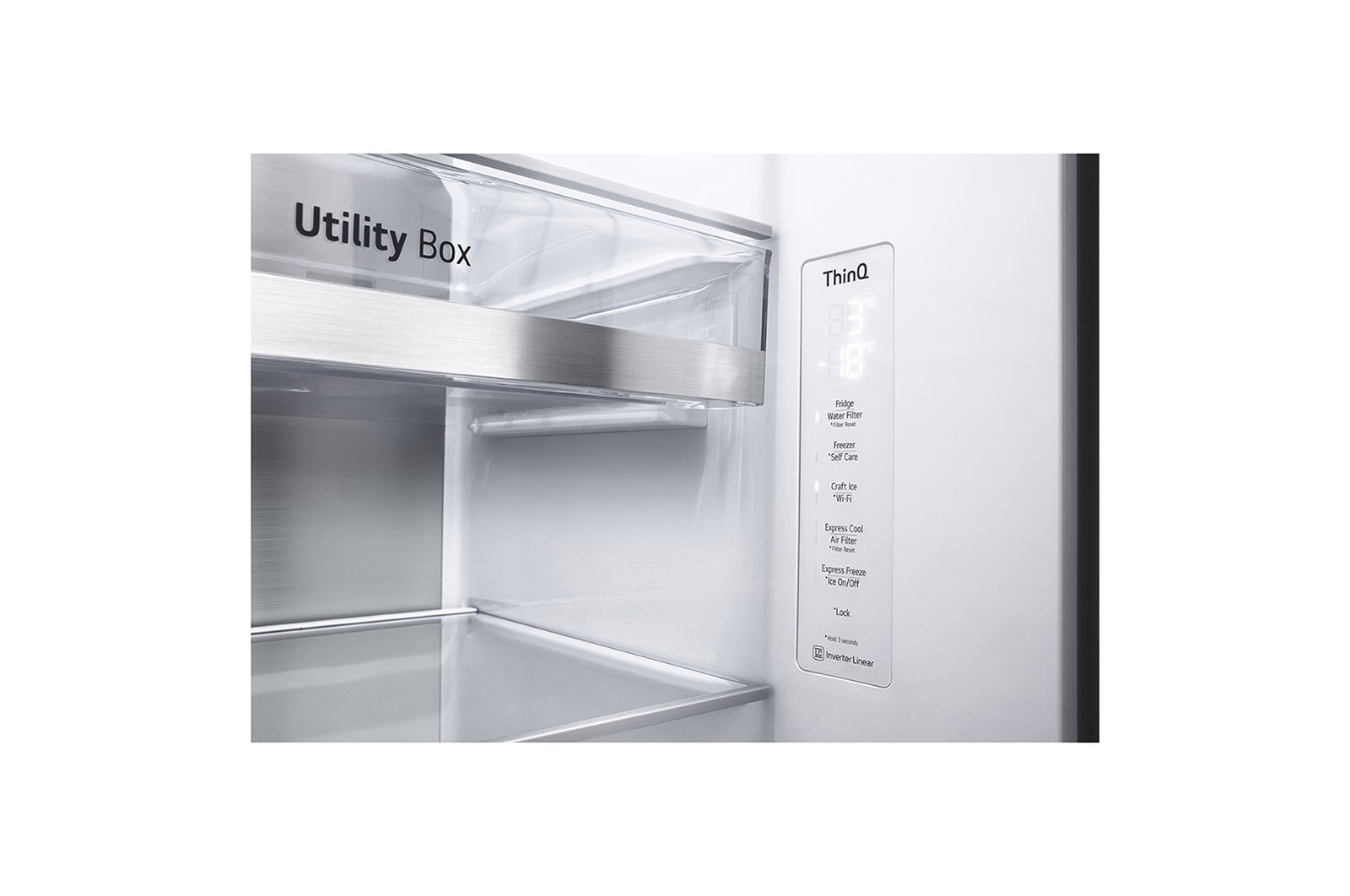 LG ??????? Instaview Door-in-Door ???? GC-X257CQES ???? 22.4 ??? ???? Inverter Linear Compressor ????? Smart WI-FI control ??????????????????????????, GC-X257CQES