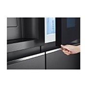 LG ??????? Instaview Door-in-Door ???? GC-X257CQES ???? 22.4 ??? ???? Inverter Linear Compressor ????? Smart WI-FI control ??????????????????????????, GC-X257CQES