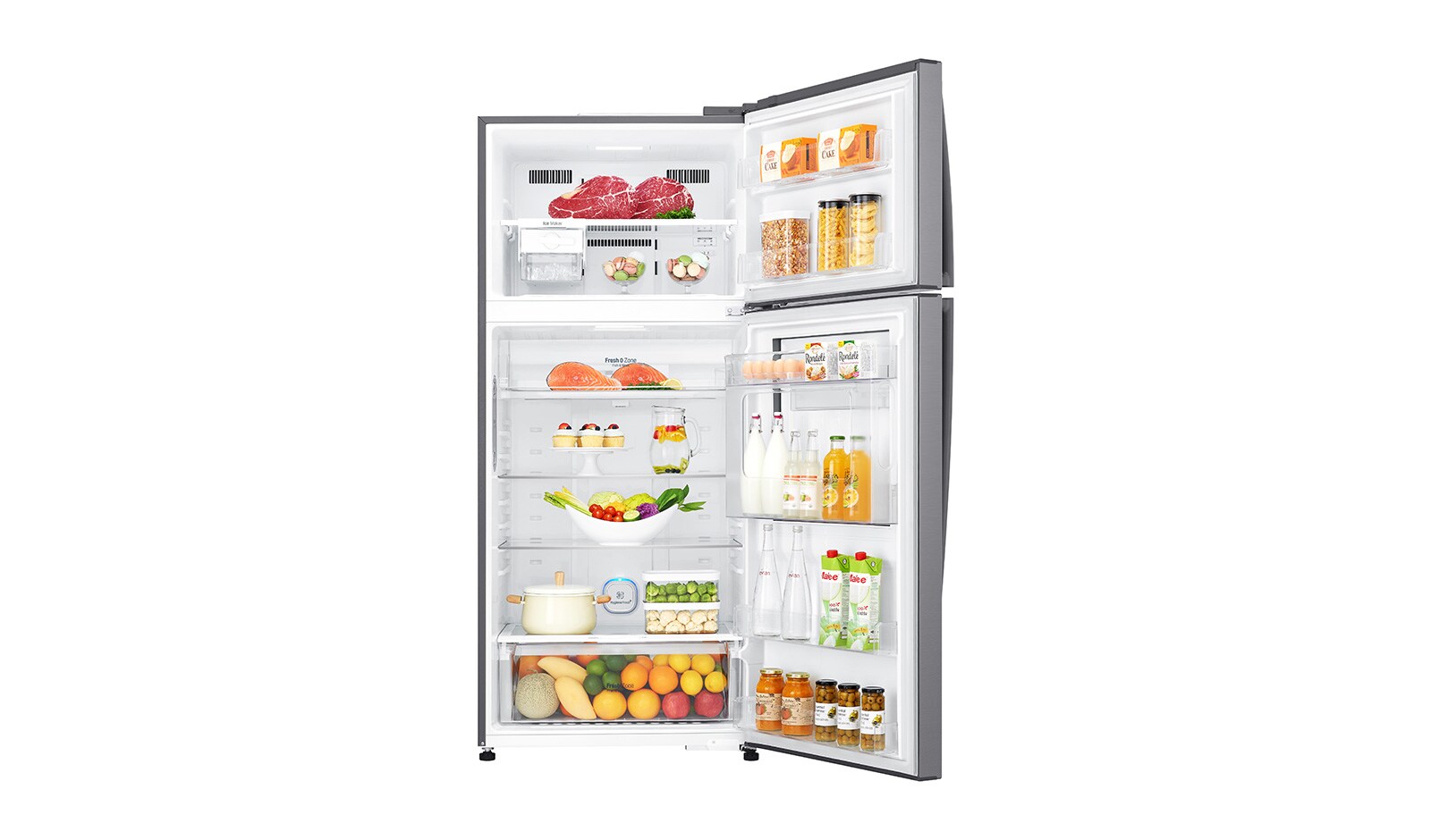 LG ??????? 2 ????? ???? GN-A702HLHU ???? 18.1 ??? ???? Inverter Linear Compressor ????? Smart WI-FI control ??????????????????????????, GN-A702HLHU