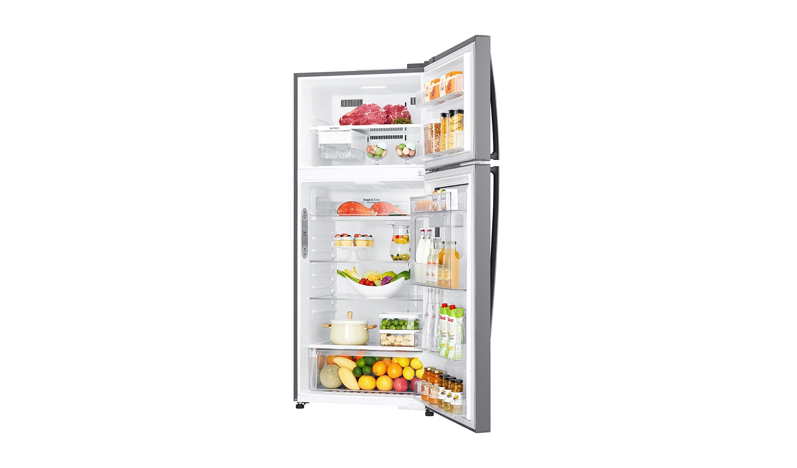 LG ??????? 2 ????? ???? GN-A702HLHU ???? 18.1 ??? ???? Inverter Linear Compressor ????? Smart WI-FI control ??????????????????????????, GN-A702HLHU